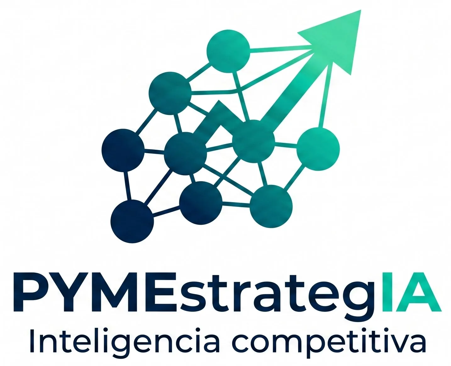 Logotipo del Método PymestrategIA: Inteligencia competitiva